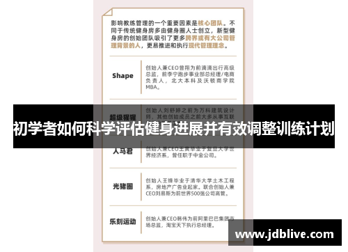 初学者如何科学评估健身进展并有效调整训练计划