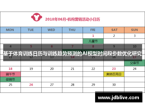 基于体育训练日历与训练趋势预测的AI模型时间段参数优化研究